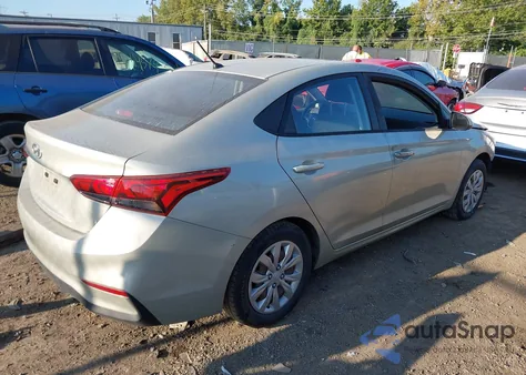 2020 Hyundai Accent Se from USA, damaged, VIN 3KPC24A6XLE092733
